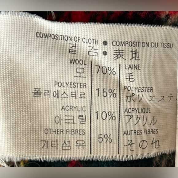 Original Wool Hooded, fully lined Monty Coat from England Men’s size 44. - Picture 4 of 9